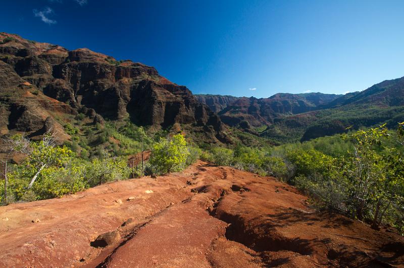 150607_0851_T03811_KukuiTrail.jpg - Kukui Trail hinunter in den Waimea Canyon